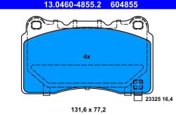 ATE set placute frana, frana disc ATE 13.0460-4855.2 (13.0460-4855.2)