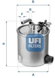 UFI filtru combustibil UFI 55.394. 00 (55.394.00) - automobilus