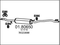 MTS Toba esapamet intermediara MTS 01.80650 (01.80650)