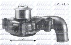 DOLZ Pompă de apă, răcire motor DOLZ F165 (F165) - automobilus