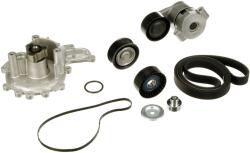 GATES Pompa apa + Set curea transmisie cu caneluri GATES Micro-V® KP16PK1640 (KP16PK1640)