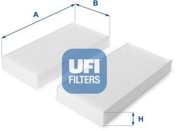 UFI Filtru, aer habitaclu UFI 53.108. 00 (53.108.00)