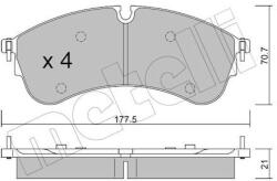 METELLI set placute frana, frana disc METELLI 22-1174-0 (22-1174-0)