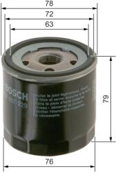Bosch Filtru ulei BOSCH F 026 407 229 (F 026 407 229)