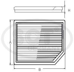 Sct Germany Filtru, aer habitaclu SCT GERMANY SAK 166 (SAK 166)