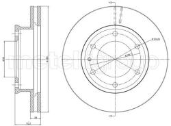 METELLI Disc frana METELLI 23-1214 (23-1214)