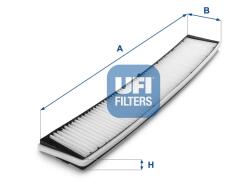 UFI Filtru, aer habitaclu UFI 53.158. 00 (53.158.00)
