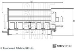 BLUE PRINT Filtru ulei BLUE PRINT ADBP210133 (ADBP210133) - automobilus