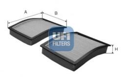 UFI Filtru, aer habitaclu UFI 53.073. 00 (53.073.00)