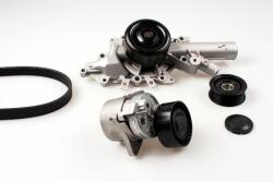HEPU Pompa apa + Set curea transmisie cu caneluri HEPU PK01350 (PK01350)