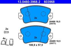 ATE set placute frana, frana disc ATE 13.0460-3968.2 (13.0460-3968.2)