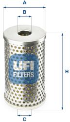 UFI Filtru ulei UFI 25.406. 01 (25.406.01)