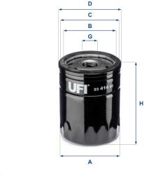 UFI Filtru ulei UFI 23.414. 00 (23.414.00)