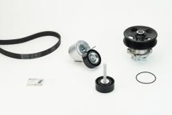 Continental Ctam Pompa apa + Set curea transmisie cu caneluri CONTINENTAL CTAM 6PK1670WP1 (6PK1670WP1)