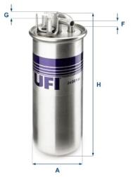 UFI filtru combustibil UFI 24.001. 00 (24.001.00)