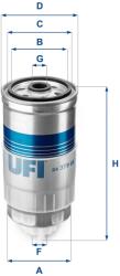 UFI filtru combustibil UFI 24.379. 00 (24.379.00)
