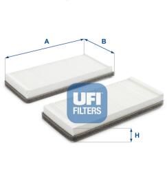 UFI Filtru, aer habitaclu UFI 53.005. 00 (53.005.00)
