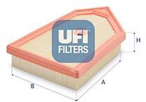 UFI Filtru aer UFI 30. C75.00 (30.C75.00)