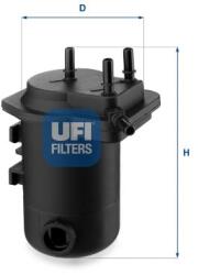 UFI filtru combustibil UFI 24.050. 00 (24.050.00)