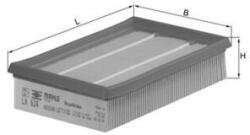MAHLE Filtru aer MAHLE LX 624 (LX 624)