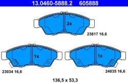 ATE set placute frana, frana disc ATE 13.0460-5888.2 (13.0460-5888.2)