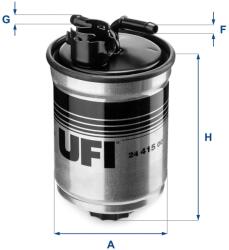 UFI filtru combustibil UFI 24.415. 00 (24.415.00)