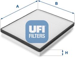UFI Filtru, aer habitaclu UFI 53.057. 00 (53.057.00)