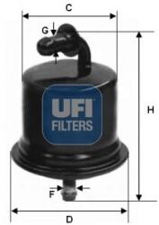 UFI filtru combustibil UFI 31.724. 00 (31.724.00)