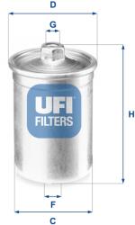UFI filtru combustibil UFI 31.506. 00 (31.506.00)