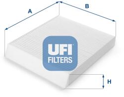 UFI Filtru, aer habitaclu UFI 53.087. 00 (53.087.00) - automobilus