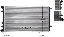 MAHLE Radiator, racire motor MAHLE BEHR CR 477 001S (CR 477 001S)