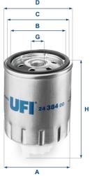 UFI filtru combustibil UFI 24.384. 00 (24.384.00)