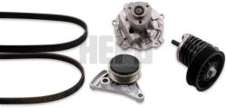 HEPU Pompa apa + Set curea transmisie cu caneluri HEPU PK05423 (PK05423) - automobilus
