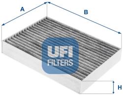 UFI Filtru, aer habitaclu UFI 54.257. 00 (54.257.00)