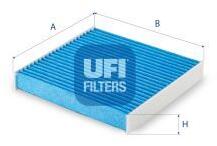 UFI Filtru, aer habitaclu UFI ARGENTIUM 34.274. 00 (34.274.00)