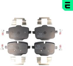 OPTIMAL set placute frana, frana disc OPTIMAL BP-12416 (BP-12416)
