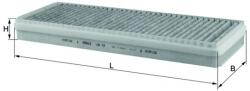 MAHLE Filtru, aer habitaclu MAHLE LAK 43 (LAK 43)