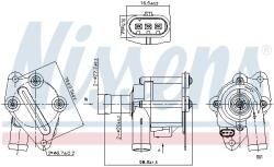 NISSENS Pompă de apă, răcire motor NISSENS 832116 (832116)