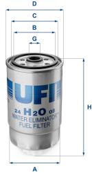 UFI filtru combustibil UFI 24. H2O. 08 (24.H2O.08)