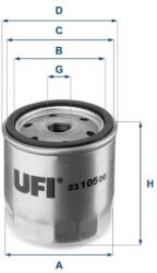 UFI Filtru ulei UFI 23.105. 00 (23.105.00)