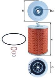 MAHLE Filtru ulei MAHLE OX 71D (OX 71D)
