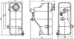 MAHLE Vas de expansiune, racire MAHLE BEHR CRT 123 000S (CRT 123 000S)