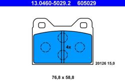 ATE set placute frana, frana disc ATE 13.0460-5029.2 (13.0460-5029.2)