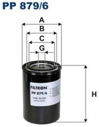 FILTRON filtru combustibil FILTRON PP 879/6 (PP 879/6)