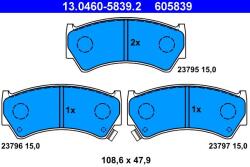 ATE set placute frana, frana disc ATE 13.0460-5839.2 (13.0460-5839.2)