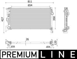 MAHLE Radiator, racire motor MAHLE BEHR *** PREMIUM LINE *** CR 2335 000P (CR 2335 000P)