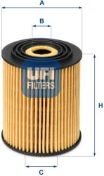 UFI Filtru ulei UFI 25.034. 00 (25.034.00) - automobilus