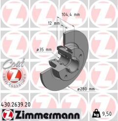 ZIMMERMANN Disc frana ZIMMERMANN COAT Z 430.2639. 20 (430.2639.20)