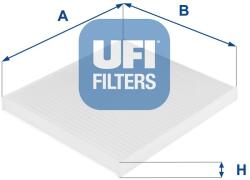 UFI Filtru, aer habitaclu UFI 53.088. 00 (53.088.00)