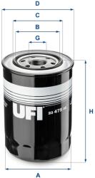 UFI Filtru ulei UFI 23.475. 00 (23.475.00)